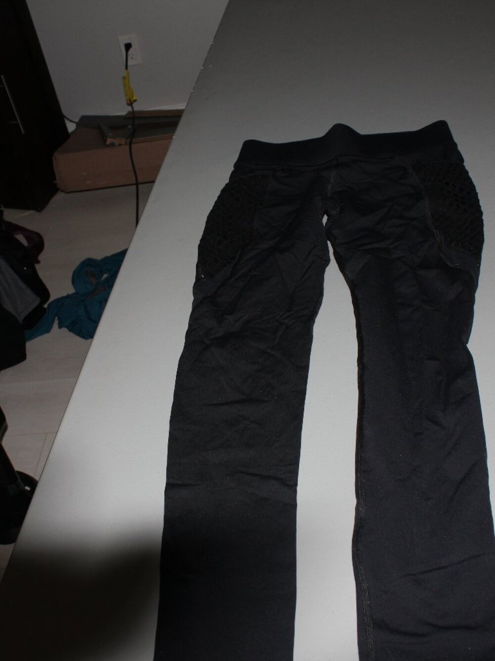 Black Michi Storm Athletic Leggings Size Medium